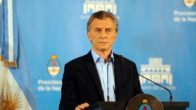 Macri reconoce que el crecimiento económico en Argentina "va a disminuir"