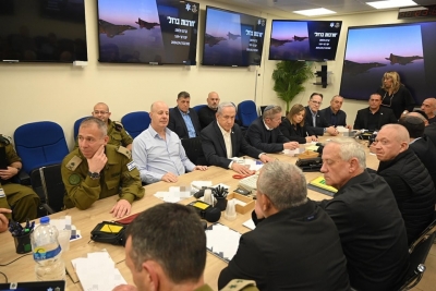 Netanyahu convoca al Gabinete de Guerra ante el ataque iraní en curso con misiles y drones