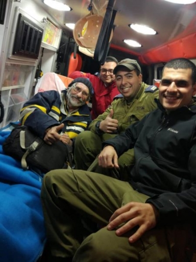 La Marina israelí rescata a un francés que llevaba semanas a la deriva.