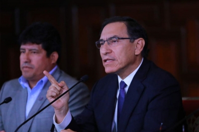 "Combatiremos corrupción hasta las últimas consecuencias y cueste lo que cueste", afirmó presidente Vizcarra