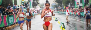 KIMBERLY GARCÍA GANÓ MEDALLA DE PLATA PARA EL PERÚ